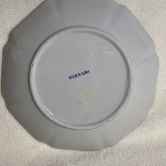 Porcelain 10” Plate / Bowl Koi Fish Chinese - Picture 4 of 7